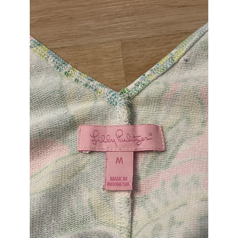 Lilly Pulitzer Dahlia Fit & Flare Coconut Jungle Size M Sleeveless - Picture 7 of 7